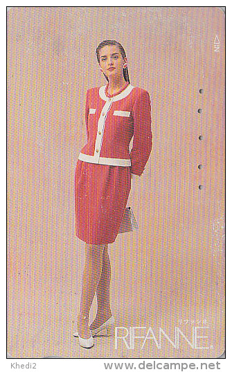 Télécarte Japon - MODE - RIFANNE - JOLIE FEMME - NICE GIRL - FASHION Japan Phonecard  - Frau Telefonkarte - 1937 - Mode