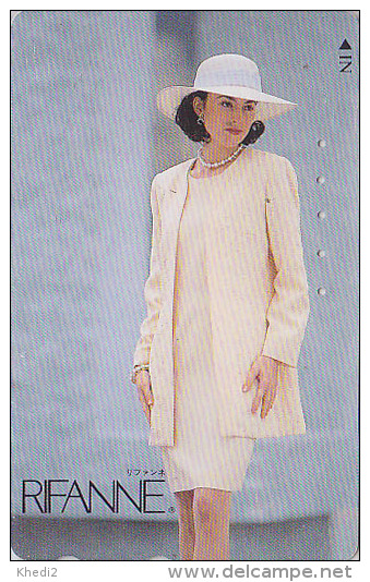 Télécarte Japon - MODE - RIFANNE - JOLIE FEMME - NICE GIRL - FASHION Japan Phonecard  - Frau Telefonkarte - 1942 - Mode