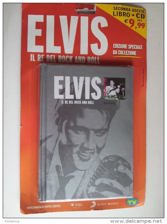 M#0K10 ELVIS PRESLEY IL RE DEL ROCK AND ROLL Libro + CD TV Sorrisi E Canzoni - Musik