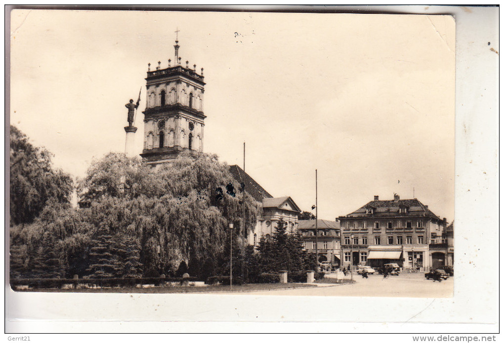 0-2080 NEUSTRELITZ, Marktplatz, 1960 - Neustrelitz