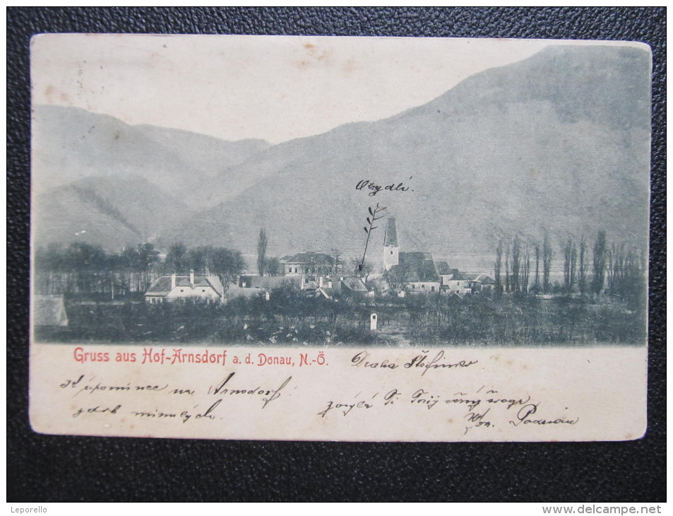 AK HOF ARNSDORF ROSSATZ Wachau Ca.1900 //// D*17894 - Wachau