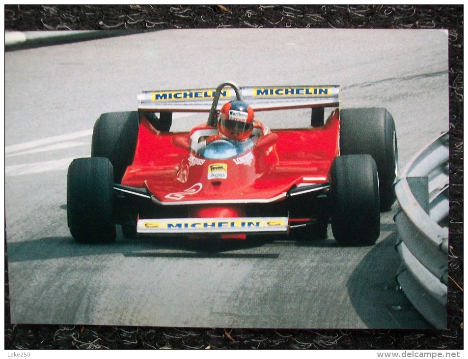 FERRARI T4  VILLENEUVE A MONTECARLO - Grand Prix / F1