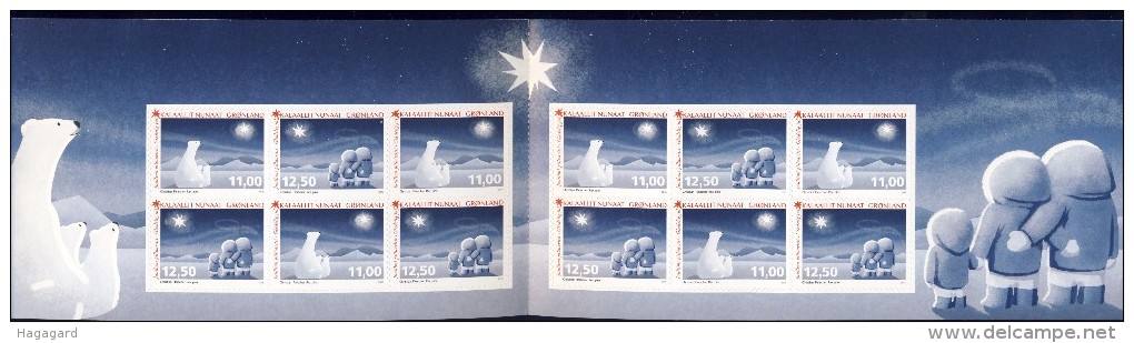 ##Greenland 2015. Christmas Stamps. Complete Booklet MNH(**) - Booklets