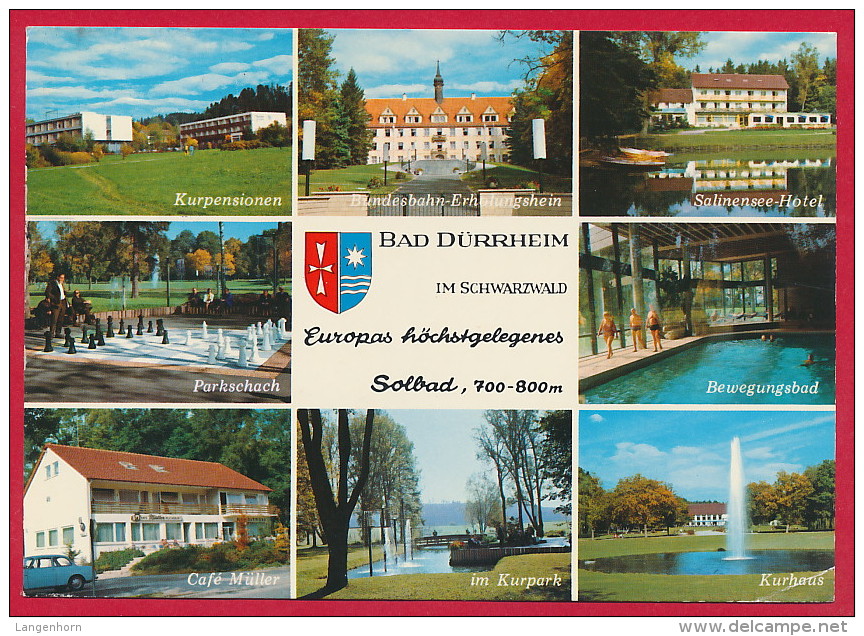 10 AK ´Bad Dürrheim / Schwarzwald'  ~ ab 1963