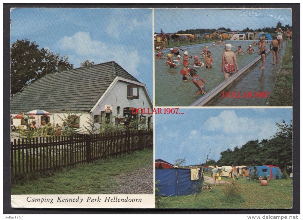 Camping KennedyPark Ossenkampweg 4, 7447 PR Hellendoorn  -See The 2  Scans For Condition. ( Originalscan !!! ) - Hellendoorn