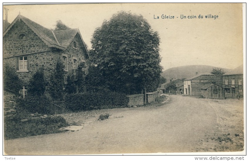 La Gleize - Un Coin Du Village -1919  ( Voir Verso ) - Stoumont