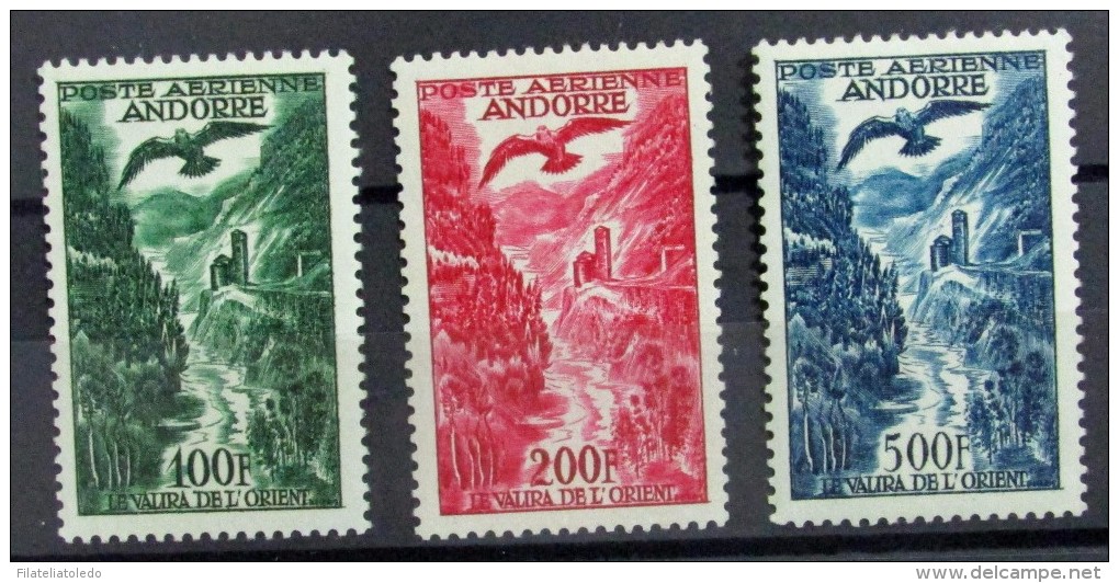 Andorra Francesa Aéreo 2/4 ** - Airmail