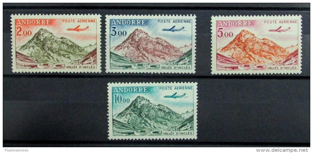 Andorra Francesa Aéreo 5/8 ** - Airmail