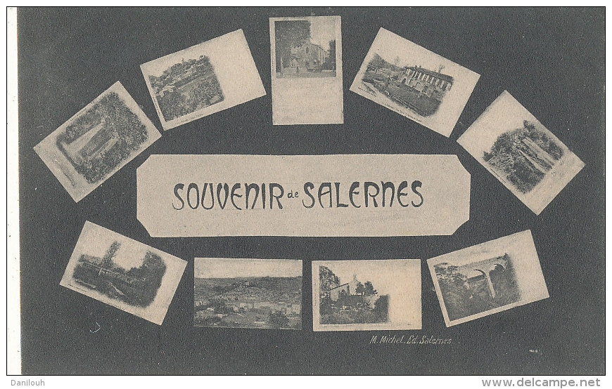 83 // SALERNES   Souvenir Multivues - Salernes