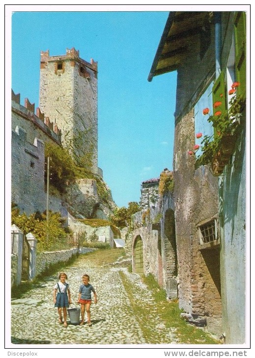 G3079 Malcesine (Verona) - Lago Di Garda - Salita Al Castello - Bambini Enfant Children Kinder / Non Viaggiata - Altri & Non Classificati