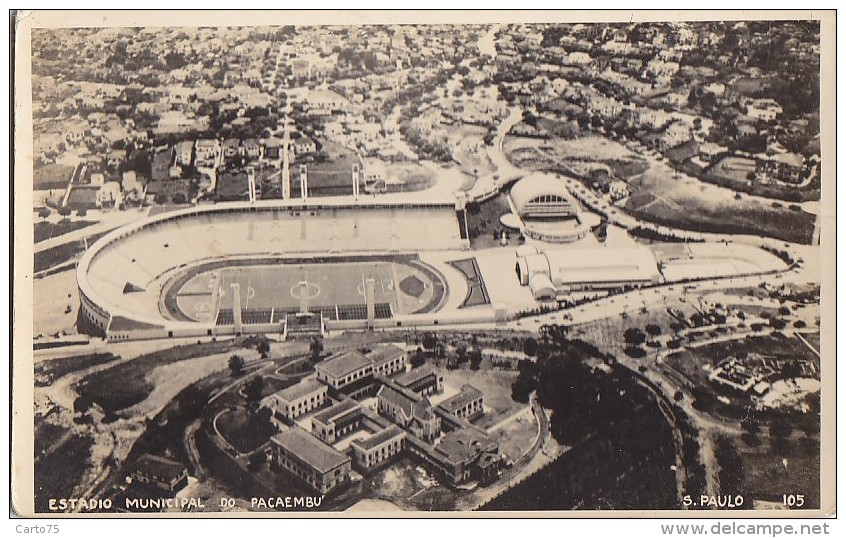 Amérique -  Sao Paulo  - Estadio Municipal Do Pacaembu- Stade Sports - São Paulo