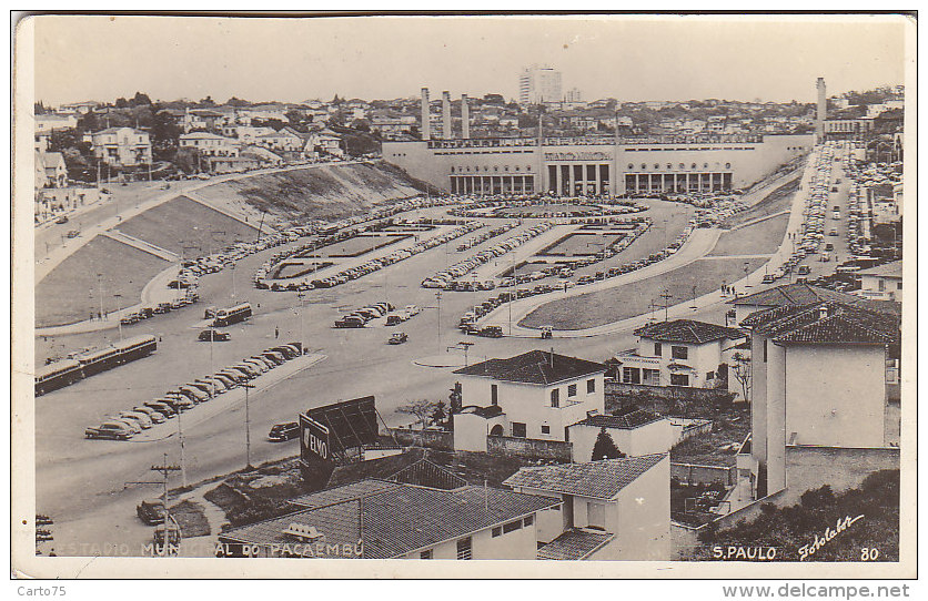 Amérique -  Sao Paulo  - Estadio Municipal Do Pacaembu- Stade Sports - São Paulo