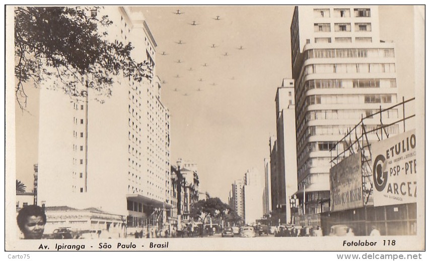 Amérique -  Sao Paulo  - Avenida Ipiranga - Aviation Patrouille Aérienne - São Paulo