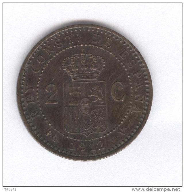 2 Centimos Espagne / Spain 1912 SUP - Other & Unclassified