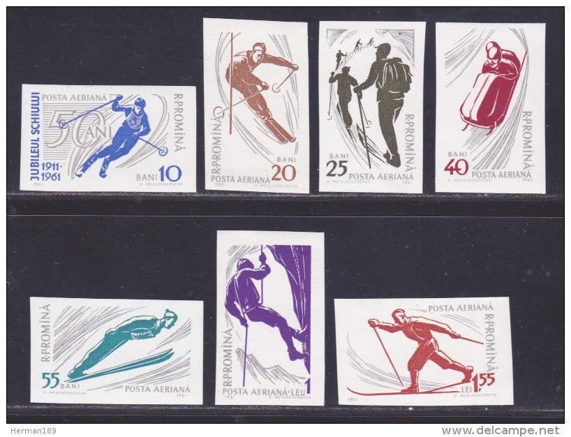 ROUMANIE AERIENS N°  134 à 140 ** MNH Neufs Sans Charnière, TB  (D666) - Unused Stamps