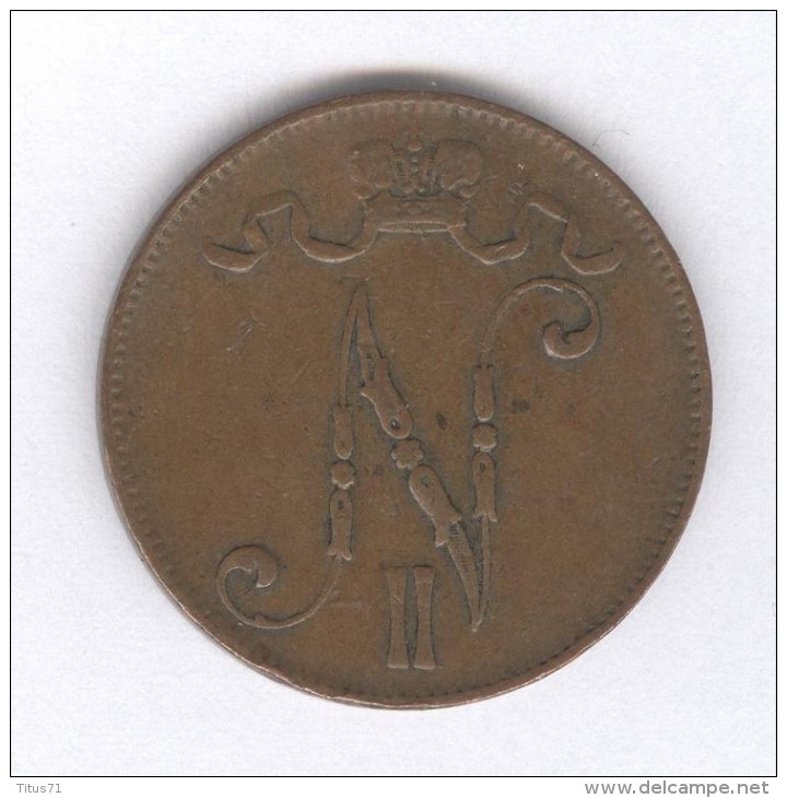 5 Pennia Finlande / Finland  1906 - Finlandia