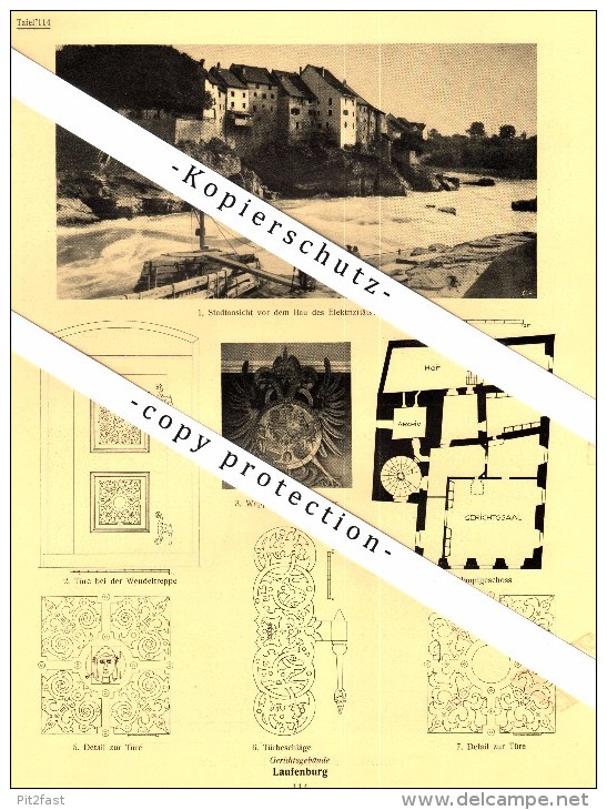 Photographien  / Ansichten , 1924 , Laufenburg , Klingnau Und Kaiserstuhl , Zurzach , Prospekt , Fotos , Architektur !!! - Kaiserstuhl