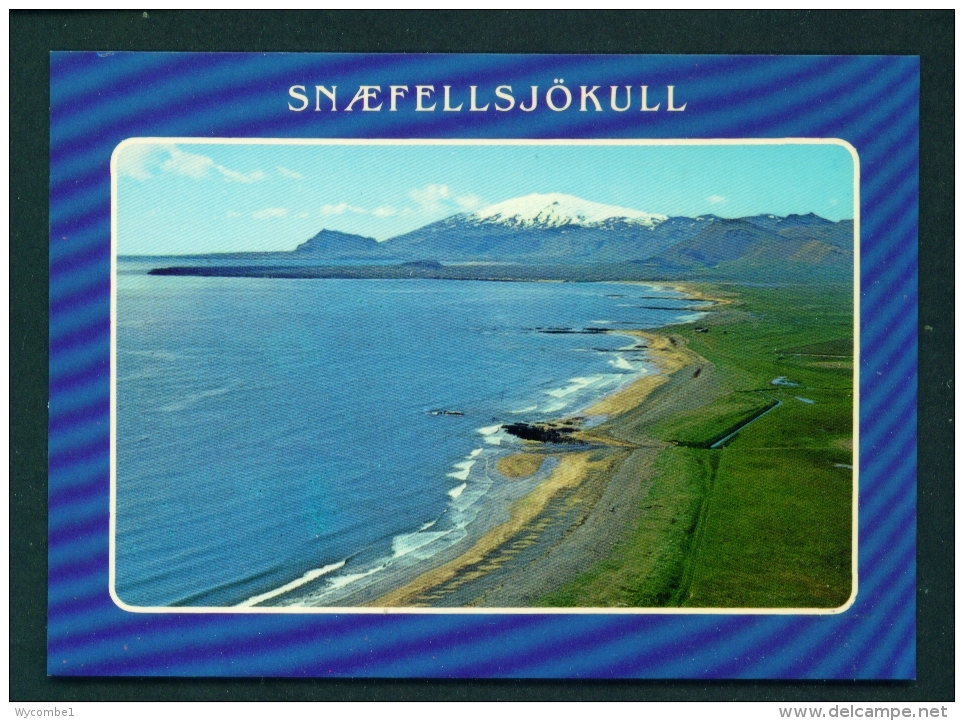 ICELAND  -  Snaefellsjokull  Unused Postcard As Scan - Iceland