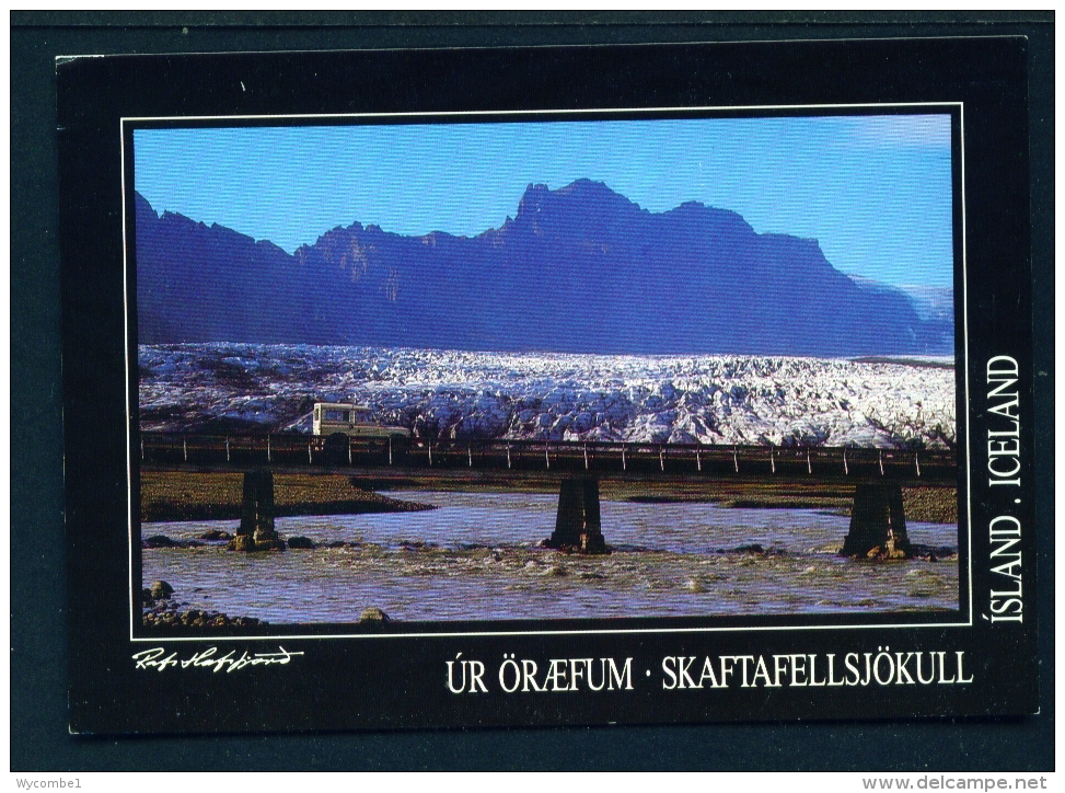 ICELAND  -  Vatnajokull Glacier  Unused Postcard As Scan - Iceland