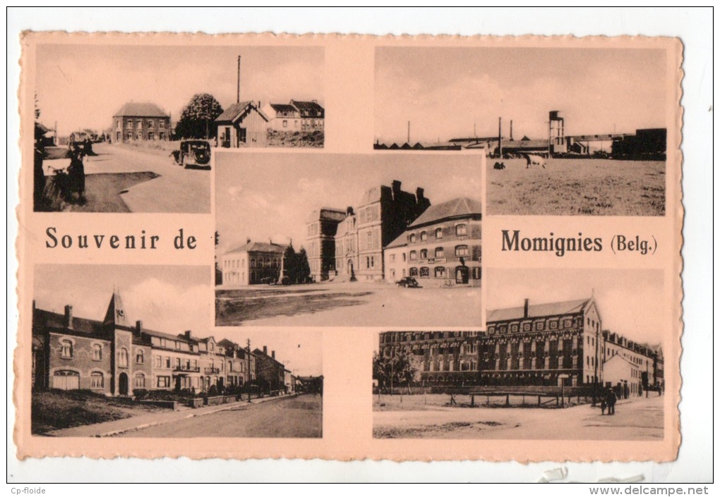 BELGIQUE . BELGIË . MOMIGNIES . SOUVENIR DE MOMIGNIES . MULTI-VUES - Réf. N°11843 - - Momignies