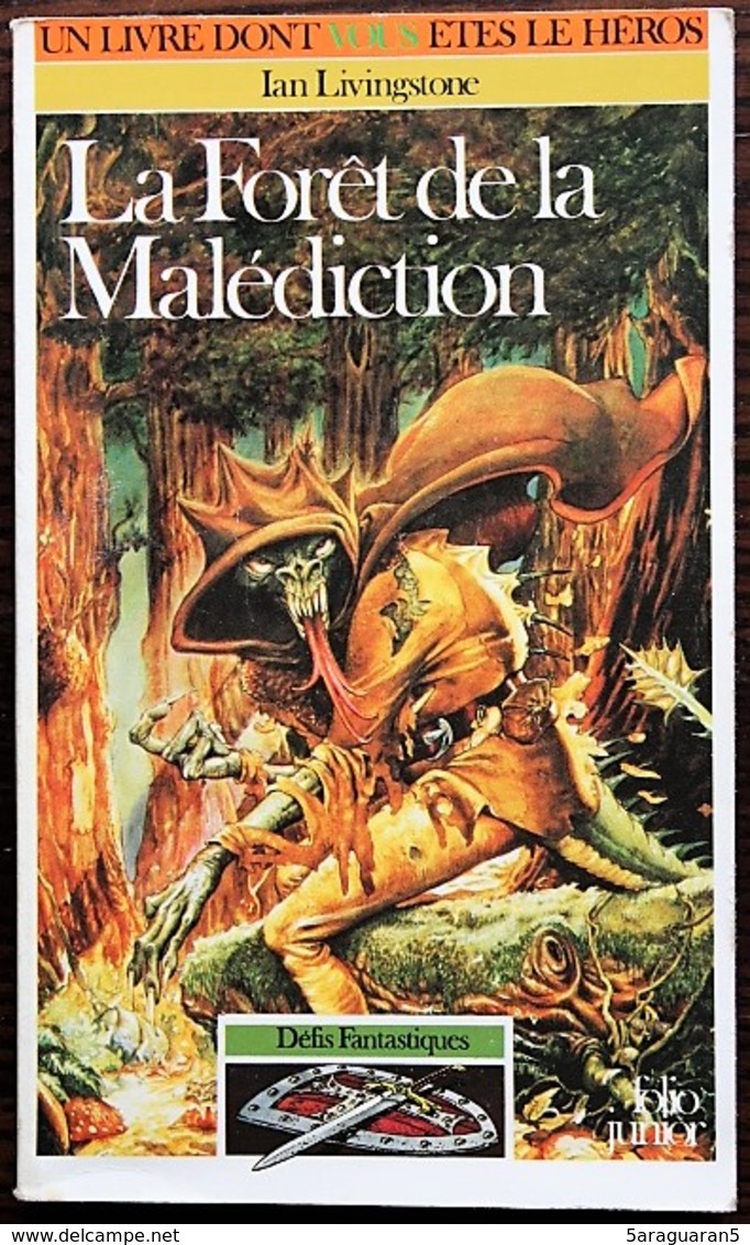 LDVELH - DEFIS FANTASTIQUES - 3 - La Forêt De La Malédiction - Gallimard 1985 - Autres & Non Classés