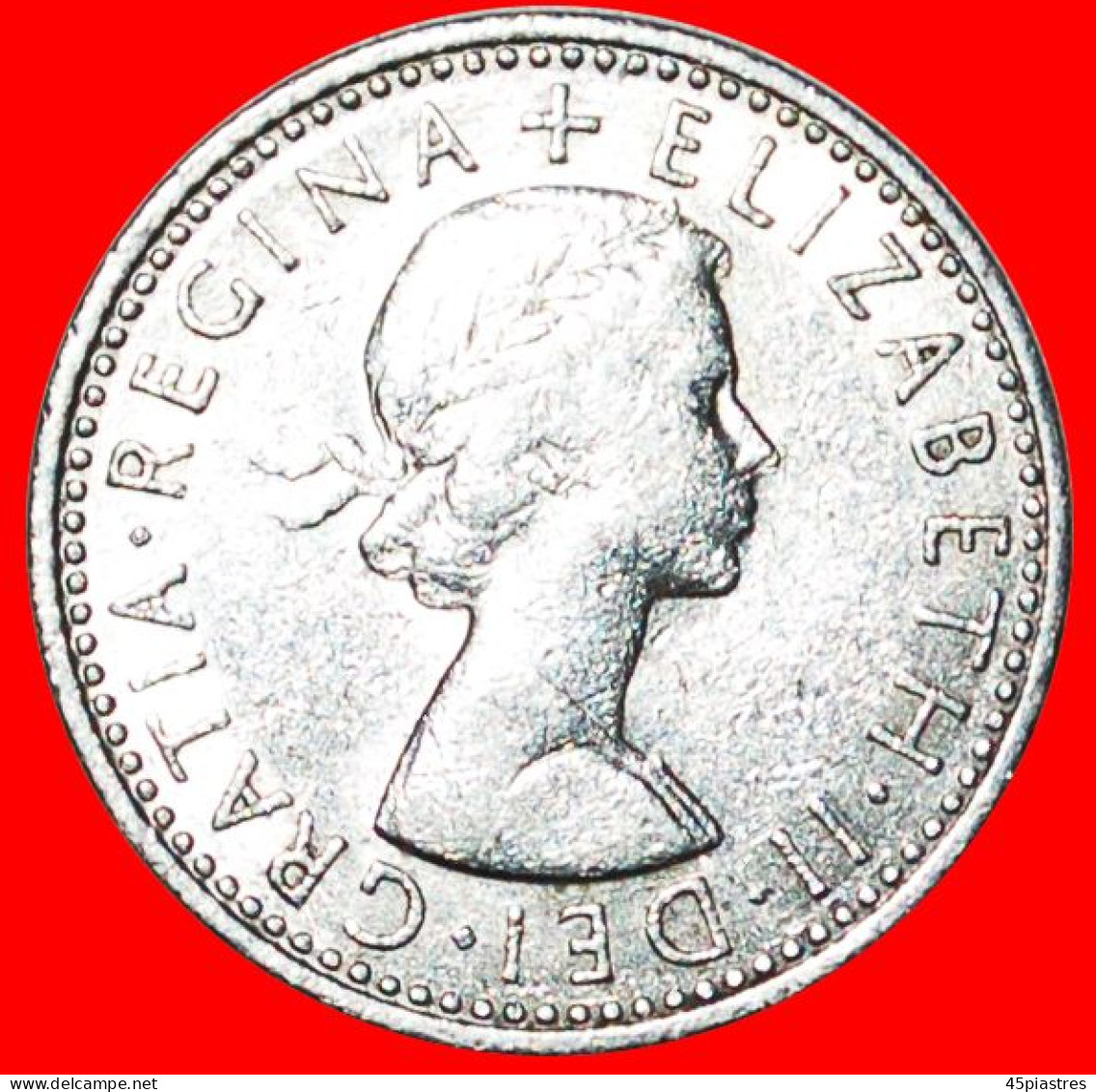 &#9733;LAST TYPE: UNITED KINGDOM &#9733; 6 PENCE 1965! LOW START &#9733; NO RESERVE! - H. 6 Pence