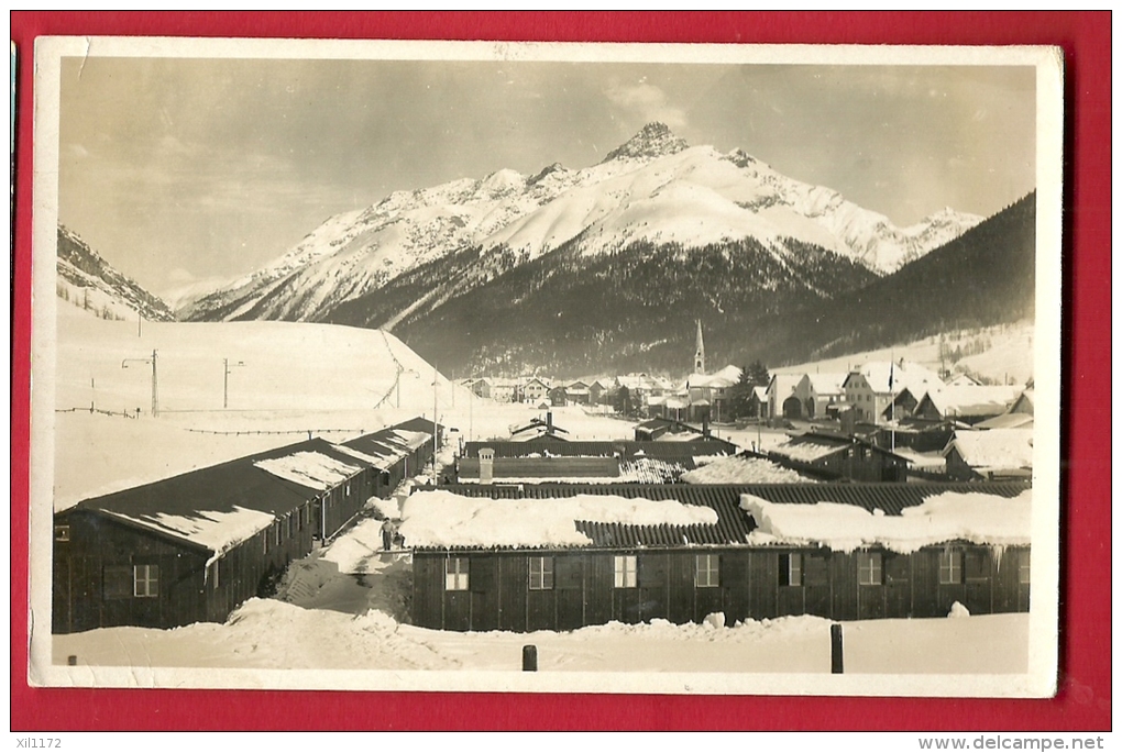 HAN-12  Scanfs Mit Piz D'Esen, Engadin. BRB 1939. Nicht Gelaufen. Grass Zernez - Zernez