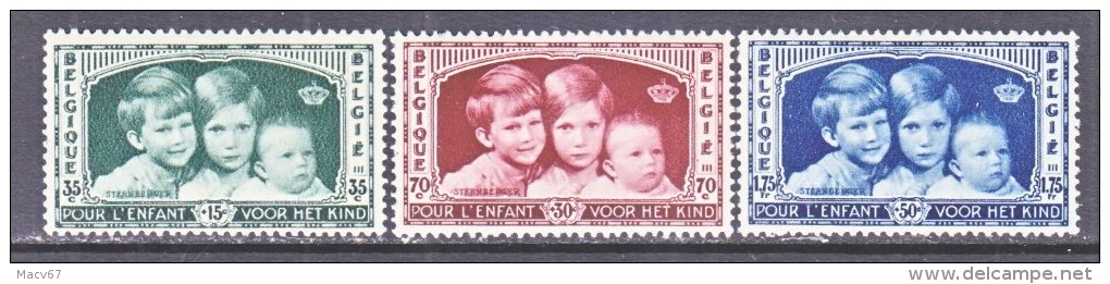 BELGIUM   B 163-5    * - Unused Stamps