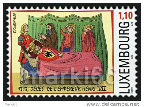 Luxembourg - 2013 - 700th Anniversary Of The Death Of Henry VII - Mint Stamp - Unused Stamps