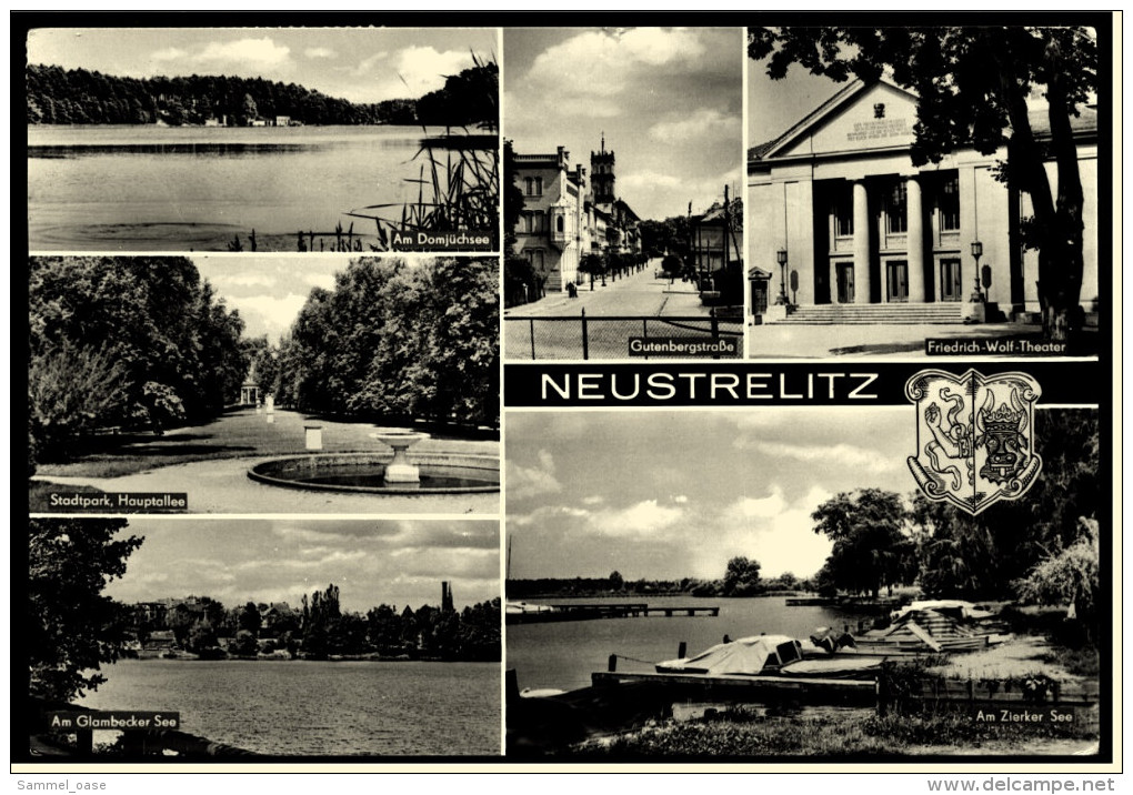 Neustrelitz  -  Schlosskirche  -  Ansichtskarte Ca. 1969    (5195) - Neustrelitz