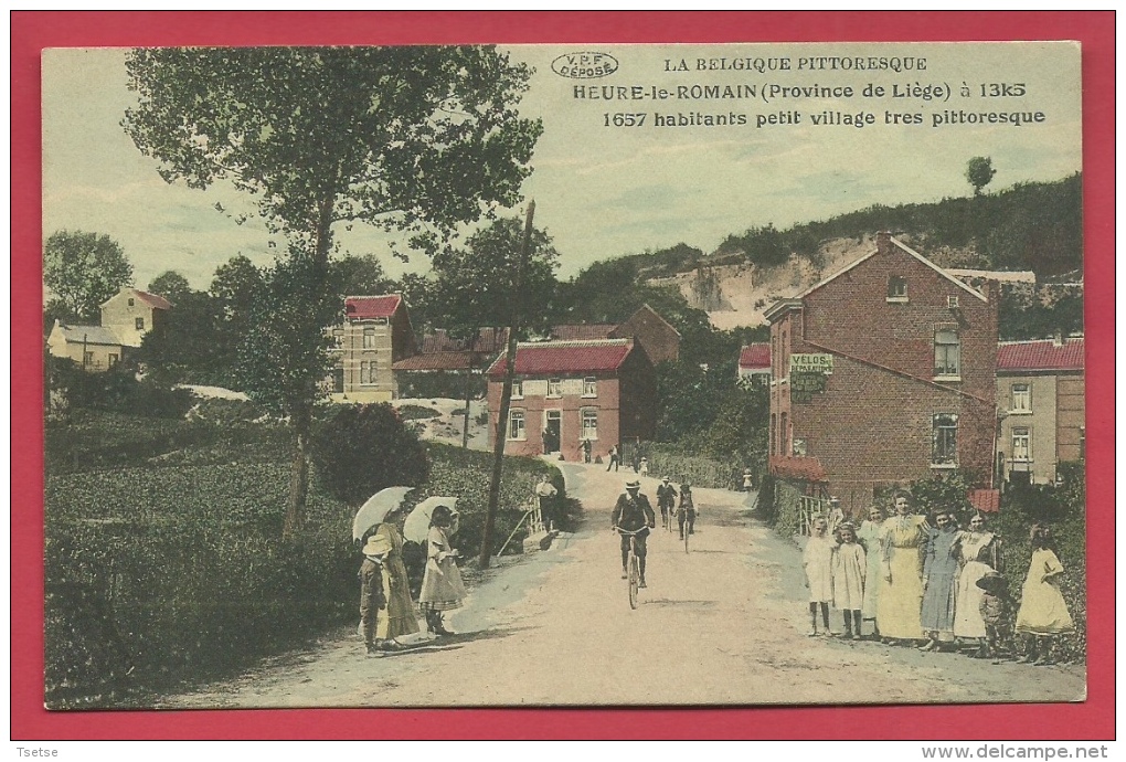 Heure-le-Romain - Petit Village Pittoresque - Jolie Carte Couleur - Feldpost 1915 ( Voir Verso ) - Oupeye