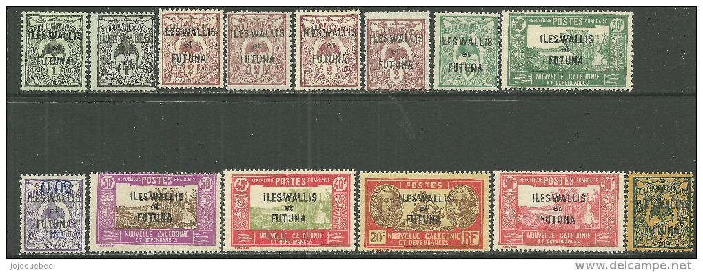 Wallis-Et-Futuna Neufs Avec Légère Charniére, MINT LIGHTLY HINGED - Unused Stamps