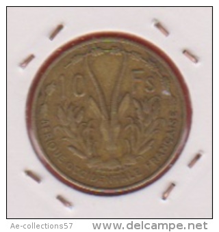 Afrique Occidentale Française  //  10 Francs 1956  //  TB  //  KM 6 - Other & Unclassified
