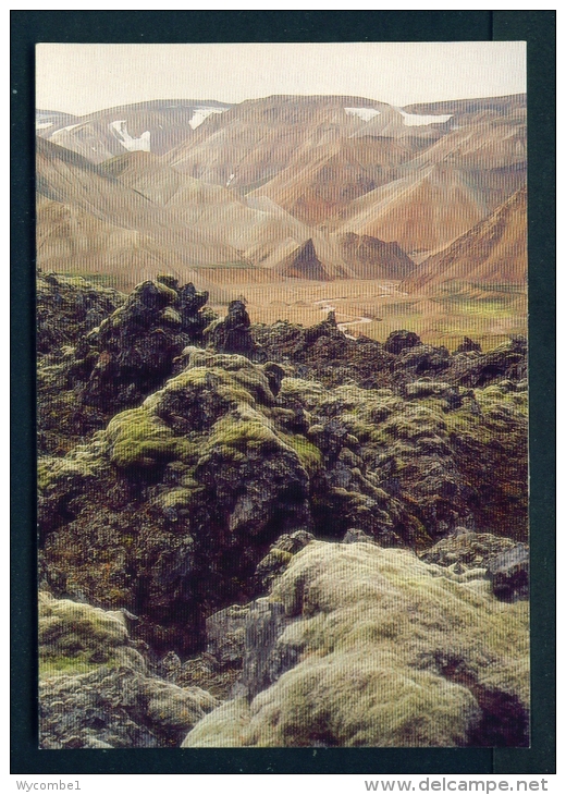 ICELAND  -  Landmannalaugar  Unused Postcard As Scan - Iceland