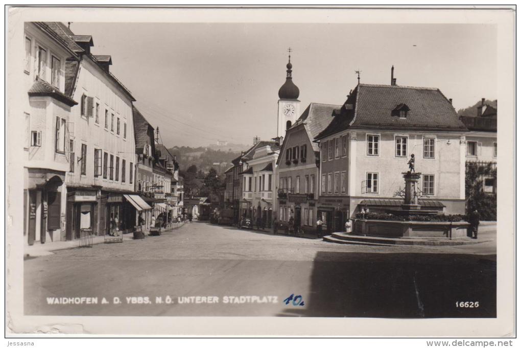 AK - NÖ - Waidhofen A. D. Ybbs - Strassenansicht - 1956 - Waidhofen An Der Ybbs