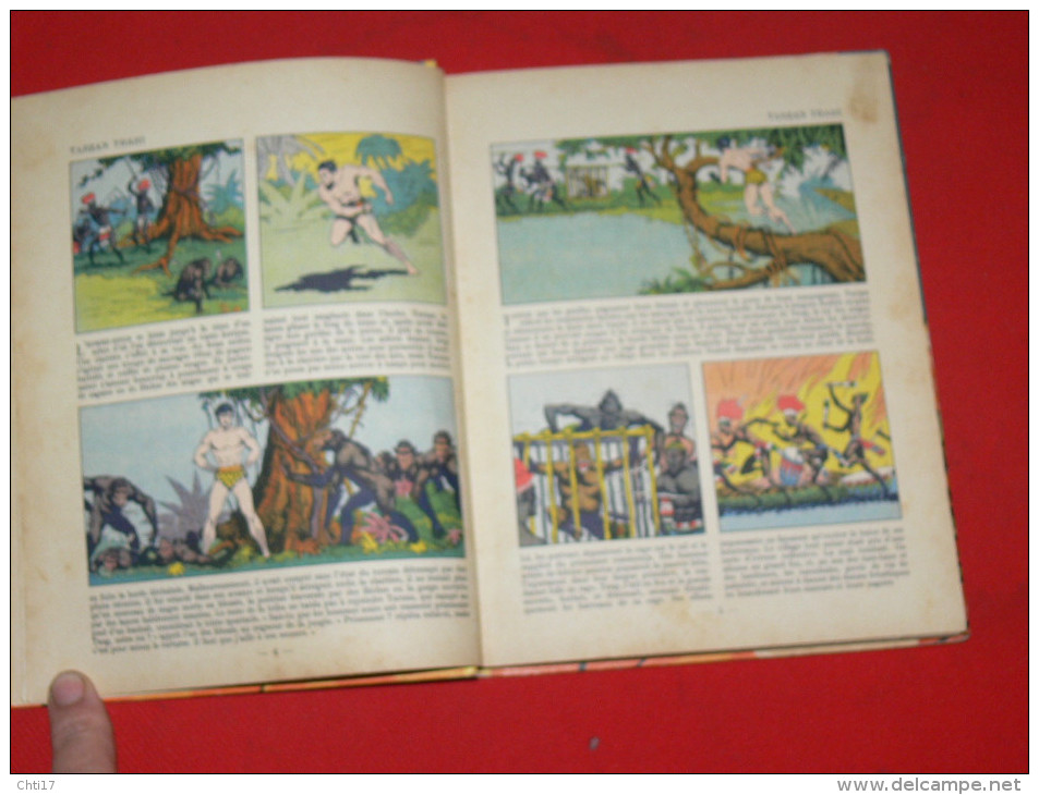 BD EO 1938  TARZAN TRAHI  NUMERO 5  EDITION HACHETTE 1938