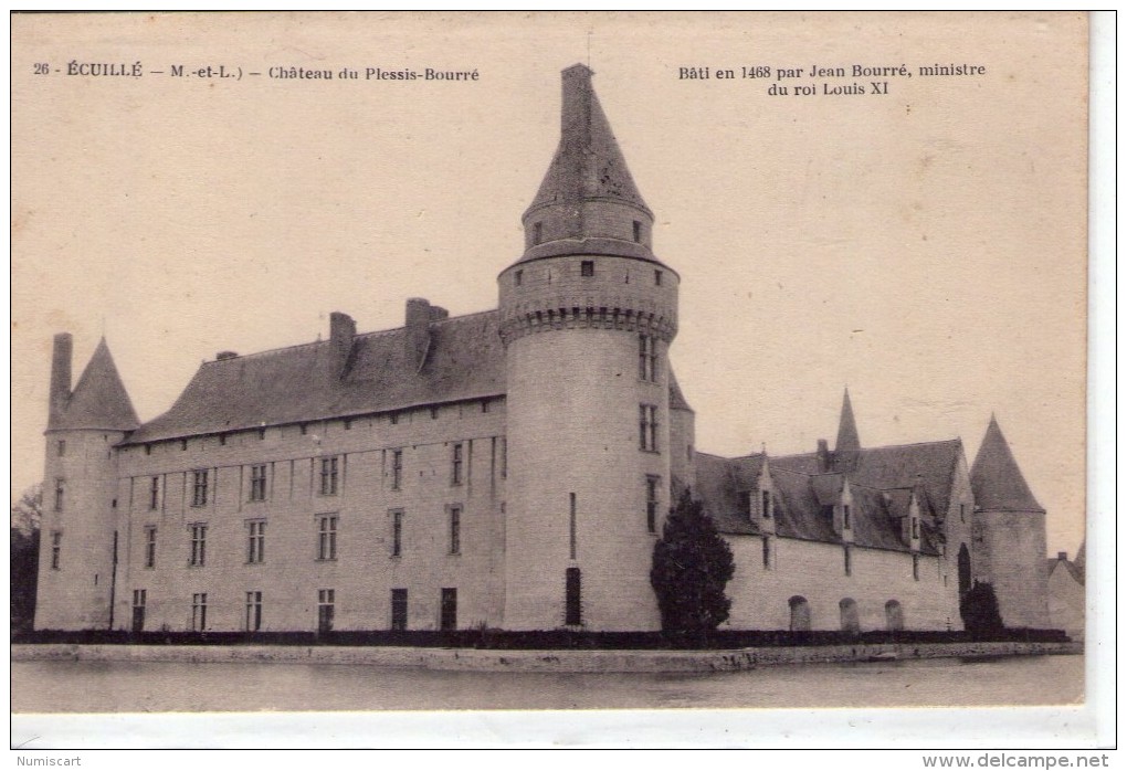 Ecuillé.. Le Château Du Plessis-Bourré - Autres & Non Classés