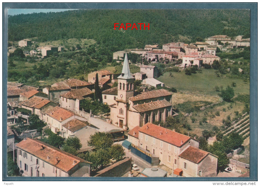 07-ST(SAINT)-PAUL-LE-JEUNE-Vue Aérienne-le Quartier De L'église- Non écrite -2 Scans -10.5 X 15 - CIM COMBIER - Autres & Non Classés