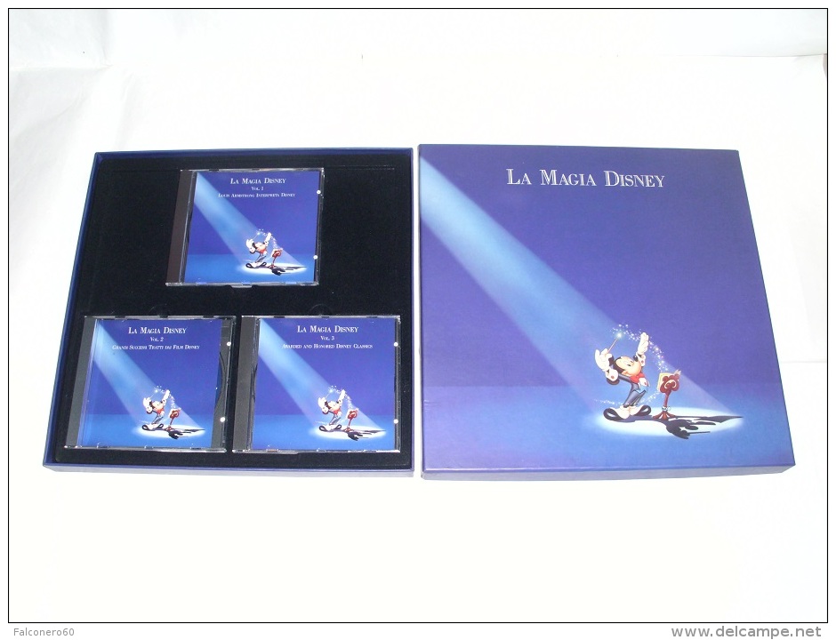 Cofanetto  CD - LA  MAGIA  DISNEY - Volledige Verzamelingen