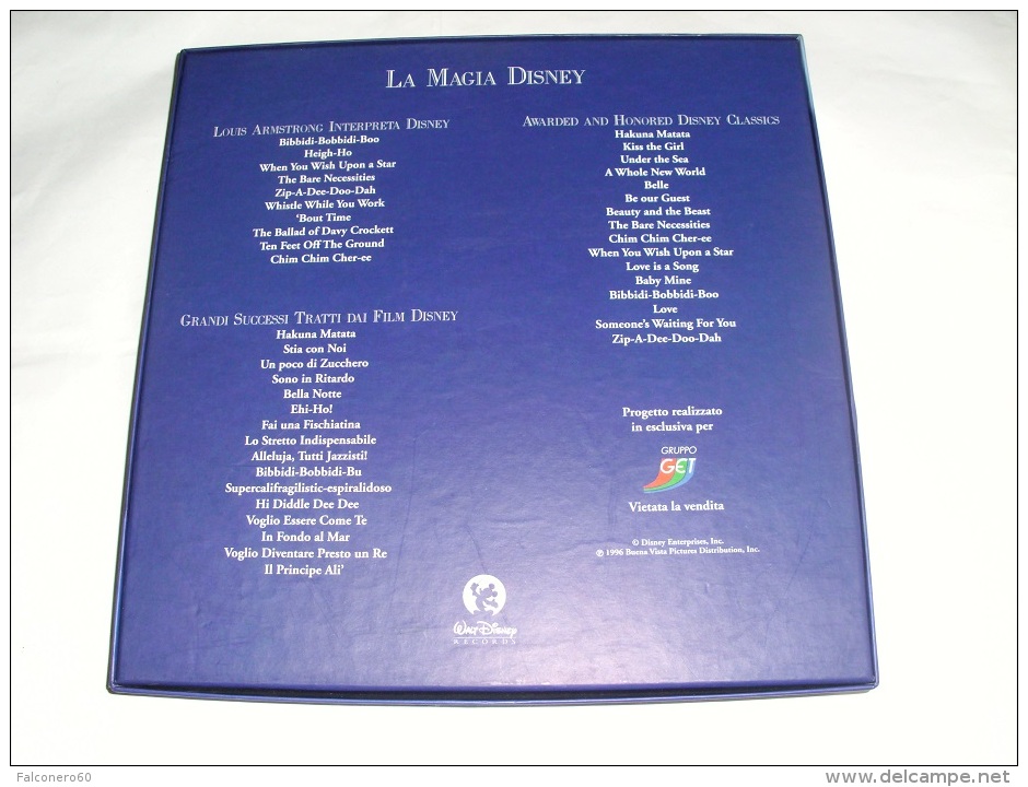 Cofanetto  CD - LA  MAGIA  DISNEY - Collezioni