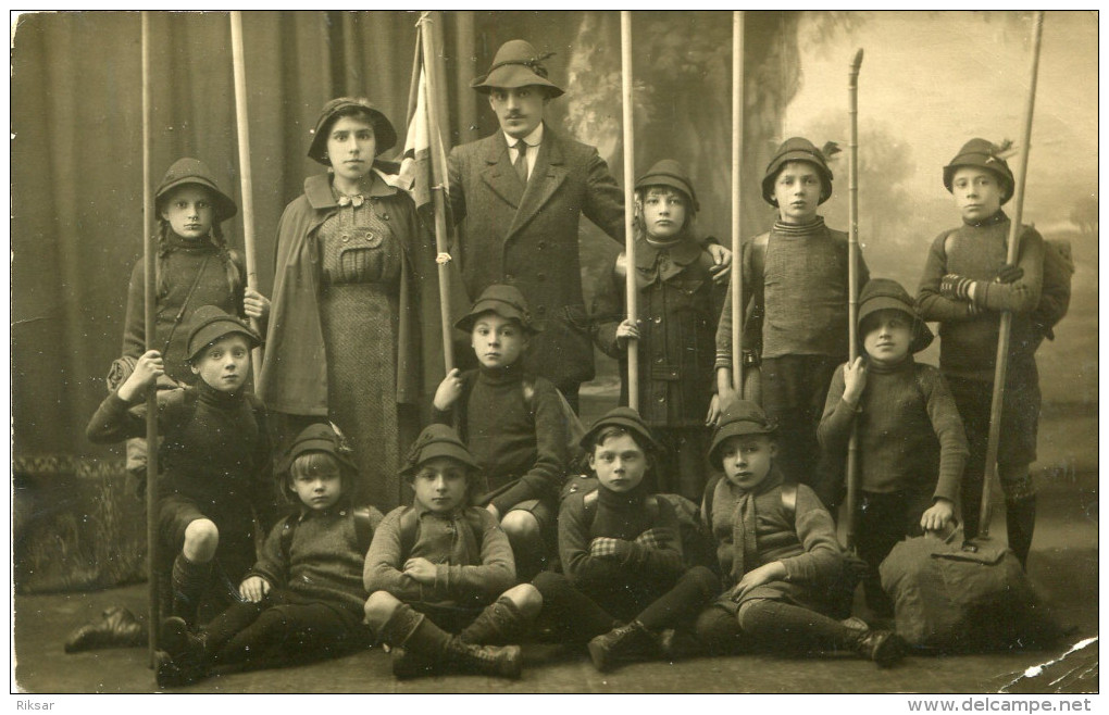 SCOUTISME(ANVERS) CARTE PHOTO - Scoutisme