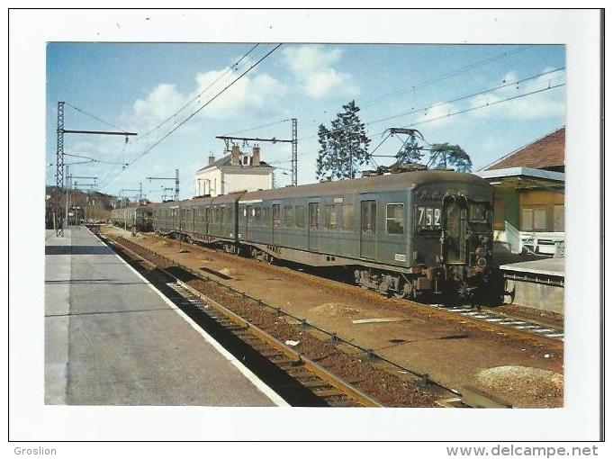 LIGNE DE SCEAUX (92) 17986 METROPOLITAIN DE PARIS RAME DE 3 MOTRICES Z (1938) - Sceaux