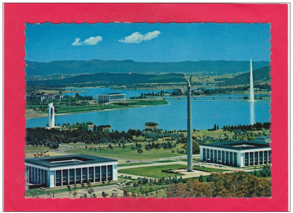 Australia War Memorial,Lake Burley Griffin,Canberra, Australia,Posted With Stamp, L28. - Canberra (ACT)