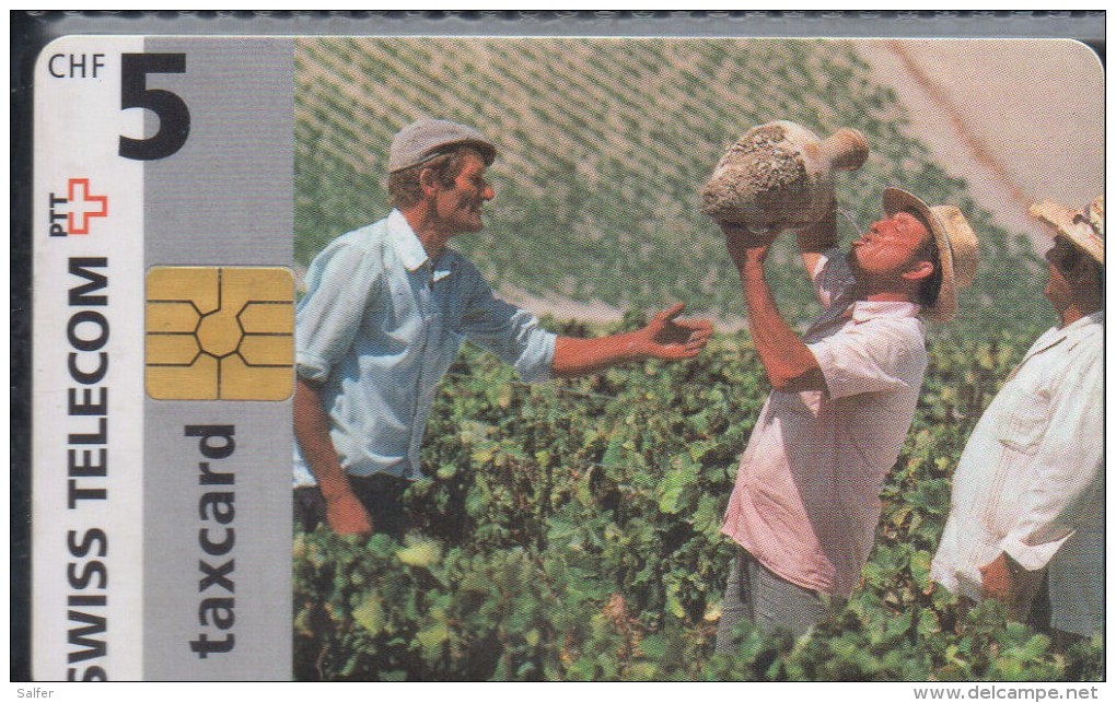 SVIZZERA - SWISS TELECOM   Taxcard 5 CHF Used / Usata - Suiza