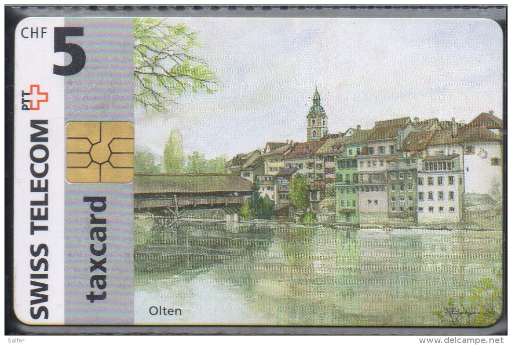 SVIZZERA - SWISS TELECOM   Taxcard 5 CHF Used / Usata - Suisse