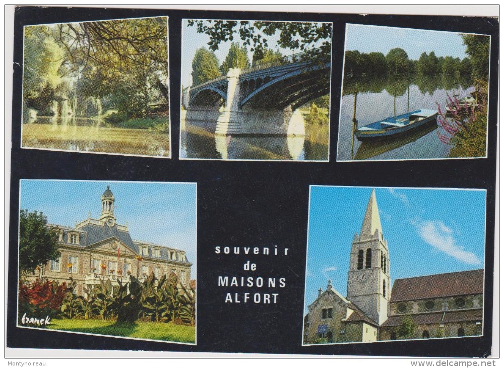 Val De  Marne :  MAISONS   ALFORT  :vue - Maisons Alfort