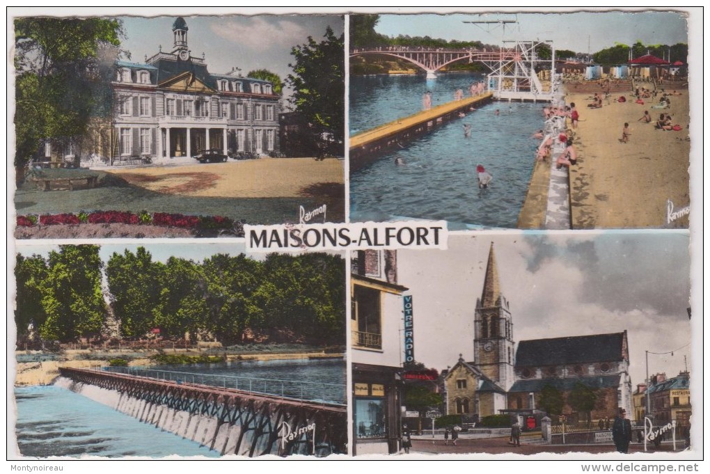 Val De  Marne :  MAISONS   ALFORT  :vue - Maisons Alfort