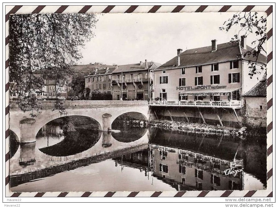 T87 46 FIGEAC LE CELE ET L'HOTEL DU PONT D'OR 2 SCANS - Figeac