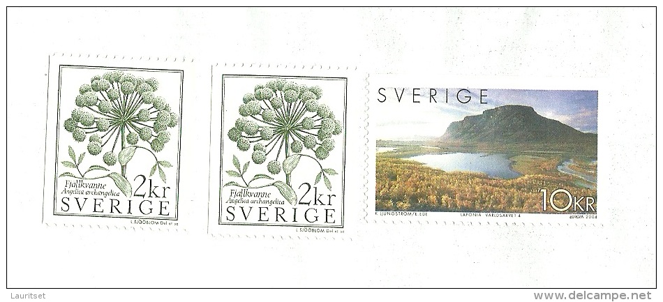 SCHWEDEN Sweden 2015 Cover To Estonia Estland Stamps Uncanceled (pure Money 14 SEK!) - Covers & Documents