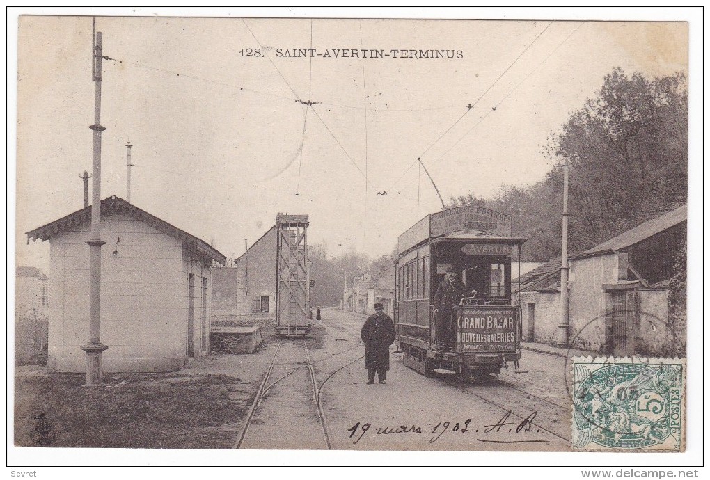 SAINT-AVERTIN. - Le Terminus Du Tram.  Superbe Cliché - Saint-Avertin